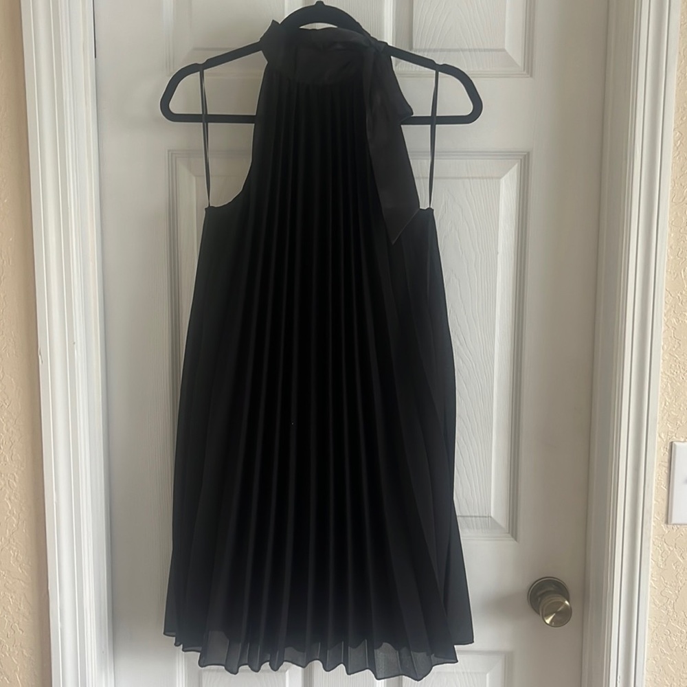 Black cocktail dress